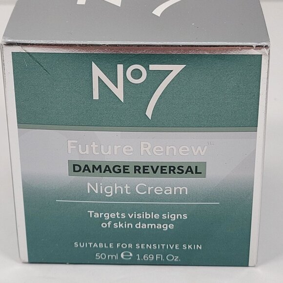 No7 Future Renew Damage Reversal Night Cream 50ml NIB - Picture 1 of 5